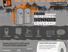 Tablet Screenshot of dinkumdunnies.com.au